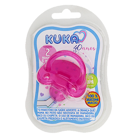 KUKA CHUP.SILIC (2707) SOFT ORTO N2 ROSA