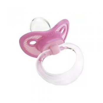 Chupeta kuka 62517 fase 1 ventilada rosa