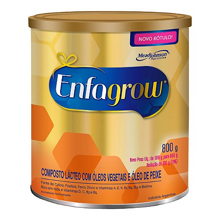 Composto lacteo enfagrow mead johnsons 800g