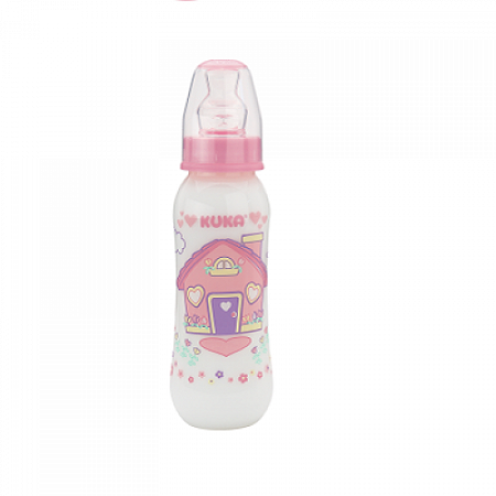 Mamadeira kuka 61557 bico ortodontico natural rosa 250ml