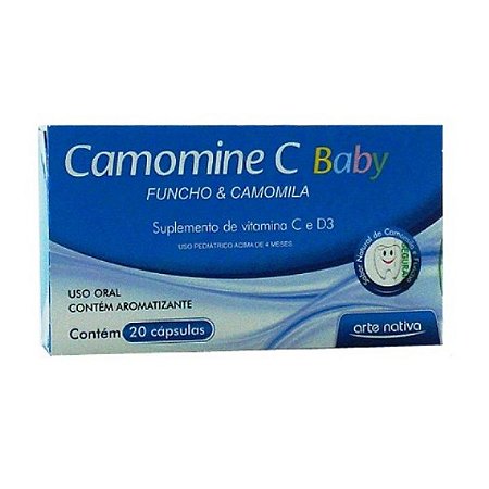 Camomine baby 20 capsulas