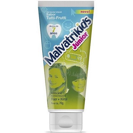 Malvatrikids junior gel dental 70g