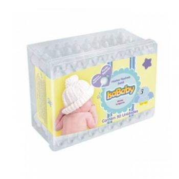 Hastes flexiveis bebe isababy 50 unidades