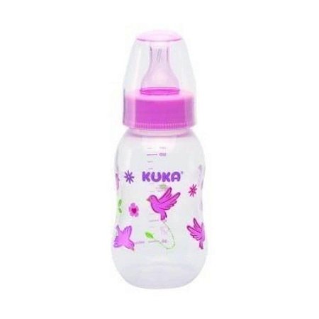 Mamadeira kuka 61547 bico universal natural rosa 160ml