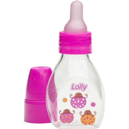 Mamadeira lolly baby rosa 50ml (cod:1971)