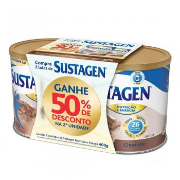 Kit sustagen chocolate 2 embalagens 400g