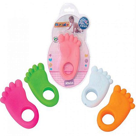 Mordedor infantil kuka pezinho