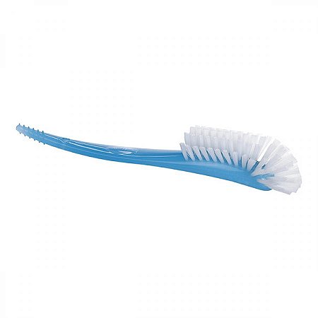 Escova de limpeza para mamadeira avent azul