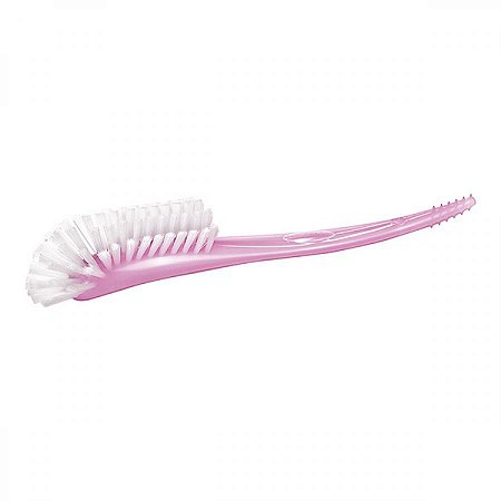 Escova de limpeza para mamadeira avent rosa