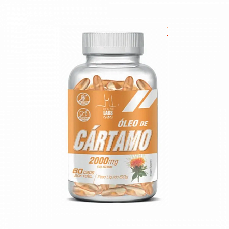 Oleo de cartamo 2000mg com 60 capsulas - health labs