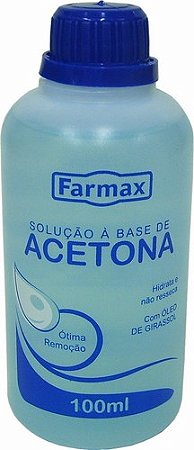 Removedor de esmalte a base de acetona 100ml