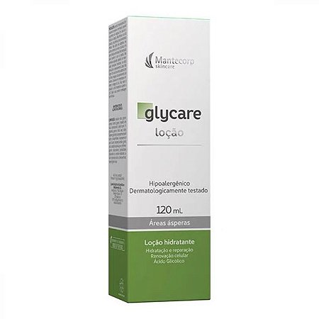 Loção Hidratante Corporal Glycare Áreas Ásperas com 120ml Glycare
