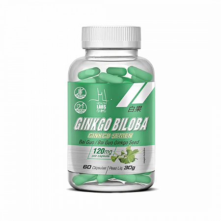 Ginkgo biloba - 60 capsulas - health labs