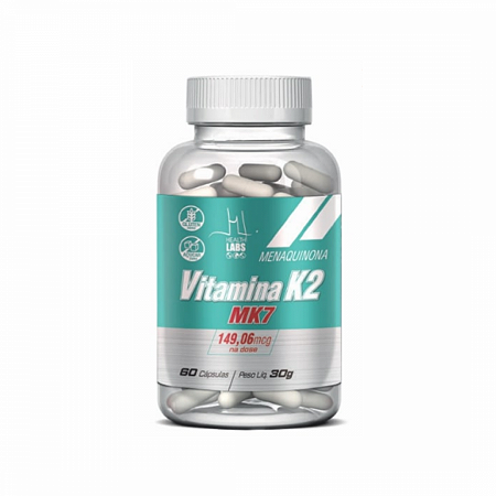 Vitamina k2- 60 capsulas - health labs