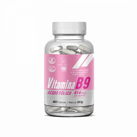 Vitamina b9 (acido folico) - 60 capsulas - health labs