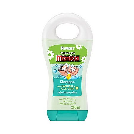 Shampoo infantil turma da monica camomila 200ml