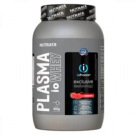 Plasma iowhey - 900g strawberry - nutrata