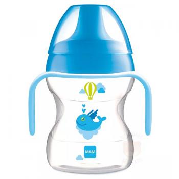 Copo de treinamento learn to drink 190ml boys 6m+ - mam