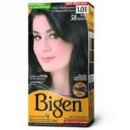 Tintura bigen 58 preto natural