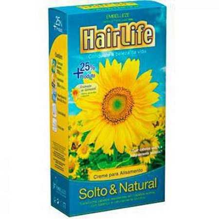 Alisante hair life creme solto e natural 160g