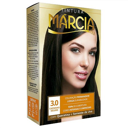 Tintura marcia 3.0 castanho escuro