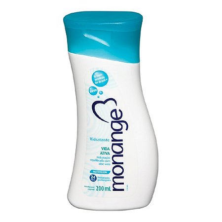 Hidratante monange vida ativa 200ml