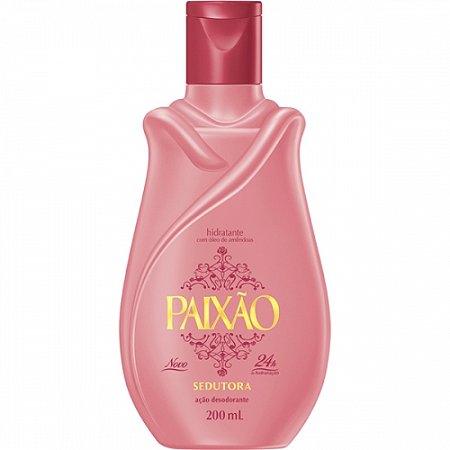 Locao hidratante paixao sedutora 200ml