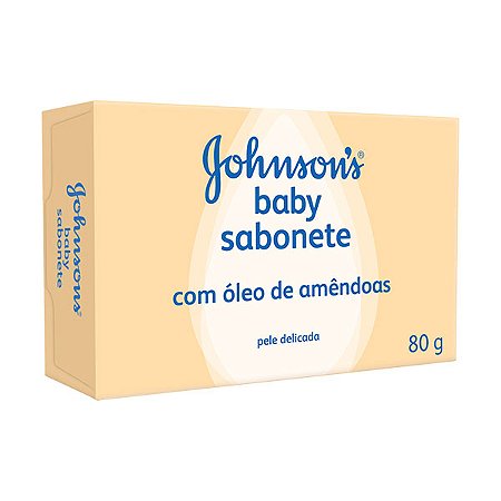 Sabonete infantil pom pom oleo de amendoas 80g