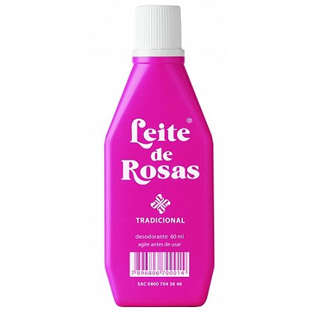 Leite de rosas 60ml