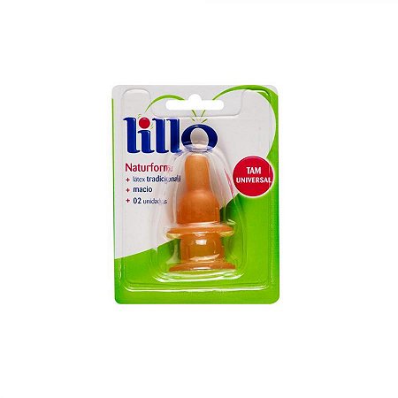 Bico de mamadeira lillo natuform universal
