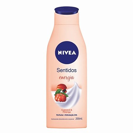 Locao hidratante nivea sentidos energy 200ml