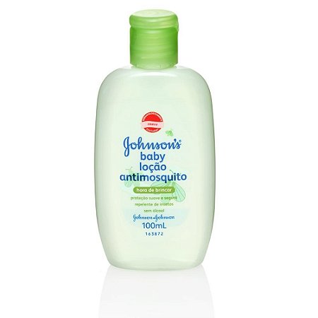 Locao antimosquito johnson's baby 100ml