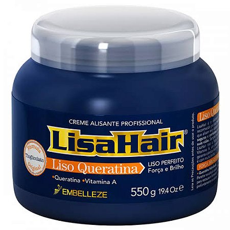 Lisahair queratina alisamento profissional 550g