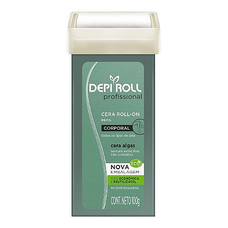 Depilatorio d.roll refil verde 100ml