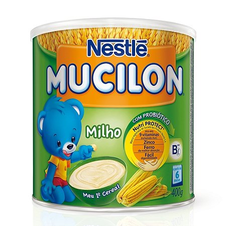 Mucilon milho nestle 400g