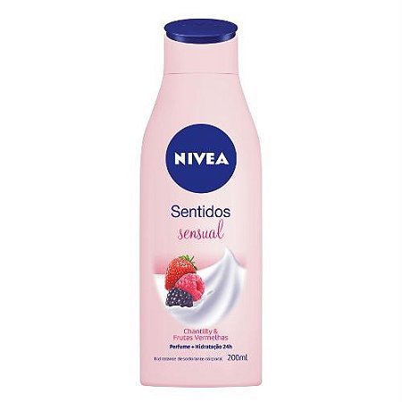 Hidratante nivea body sensual 200ml