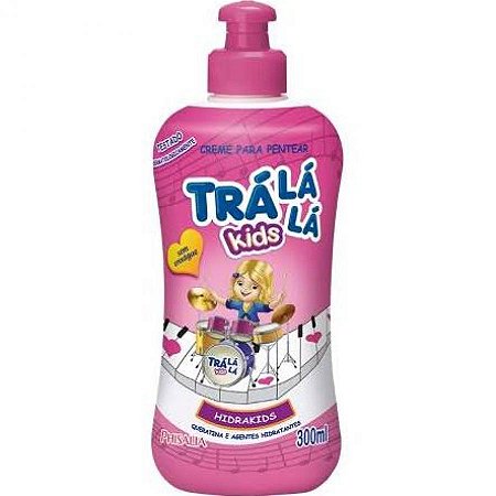 Creme para pentear tra la la hidrakids 300ml