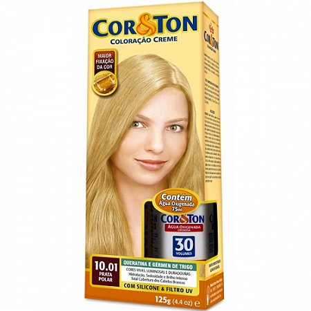 Tintura cor&ton 10.01 prata polar