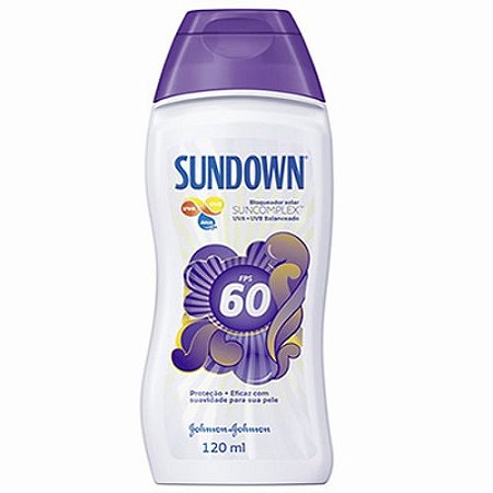Protetor solar sundown fps 60 120ml