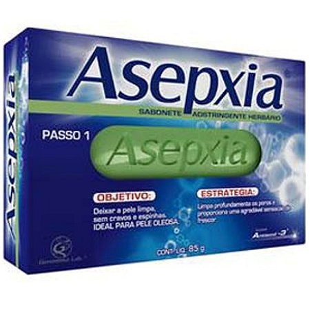 Sabonete barra asepxia adstrigente herbario 85g