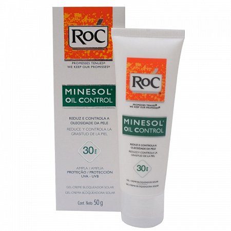 Protetor solar minesol oil control fps 30 50g roc