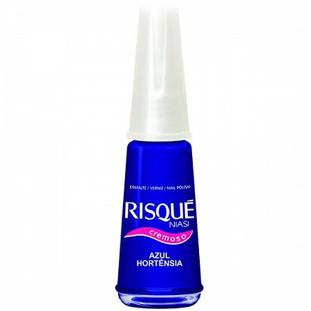 Esmalte risque azul hortensia