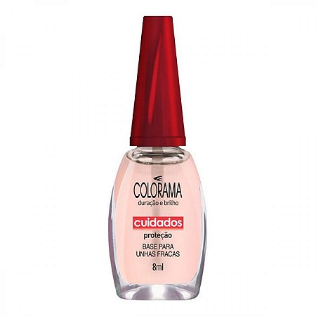Esmalte colorama base para unhas fracas 8ml