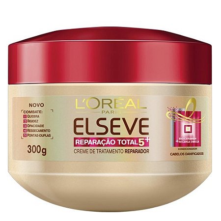 Creme de tratamento reparacao total 5 elseve 300g