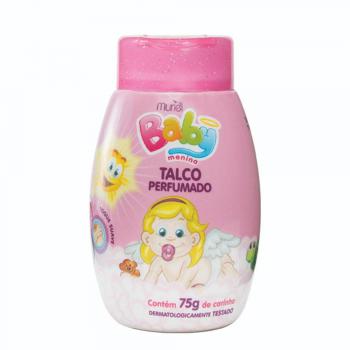Talco muriel baby rosa 75g