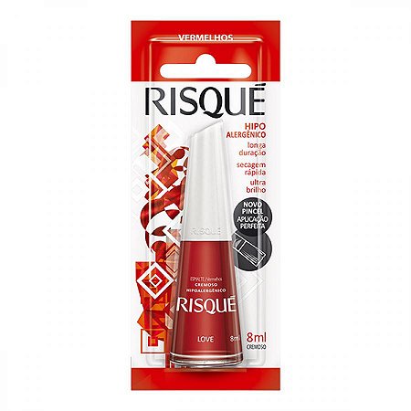 Esmalte risque cremoso love 8ml