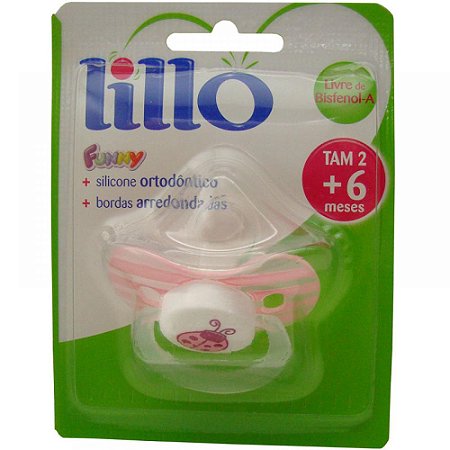 Chupeta lillo funny ortodontica rosa