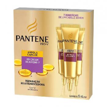 Ampola de tratamento pantene 3 unidades 15ml
