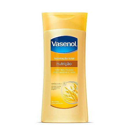 Locao vasenol hidratacao total nutricao 200ml