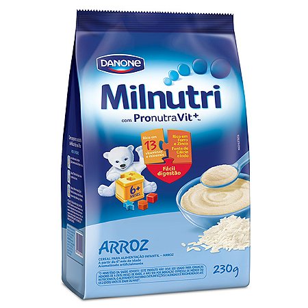Milnutri infantil arroz 230g